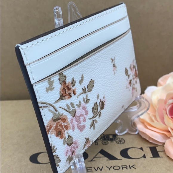 COACH Card Case Im gold/chalk multi - Picture 6 of 16